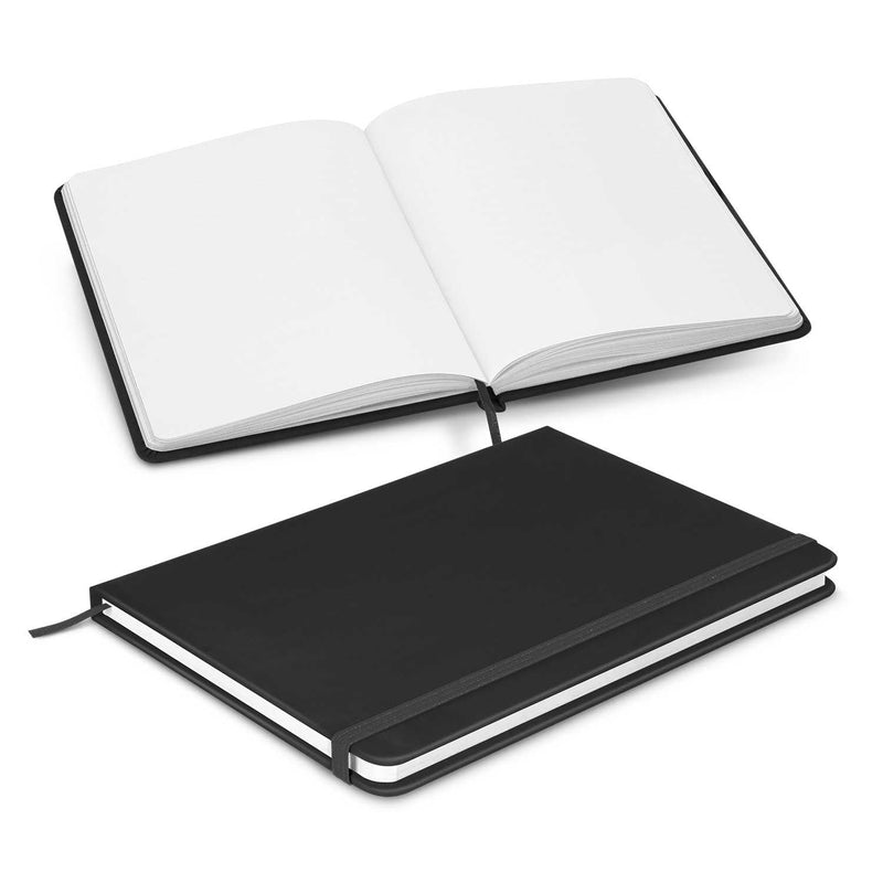 Custom Branded Omega Unlined Notebook - Promo Merchandise