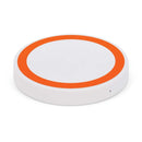 Custom Branded Orbit Wireless Charger - White - Promo Merchandise