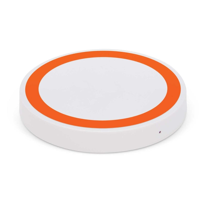 Custom Branded Orbit Wireless Charger - White - Promo Merchandise