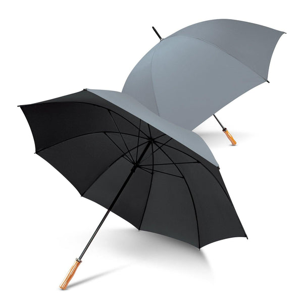 Custom Branded PEROS Pro Umbrella - Silver - Promo Merchandise