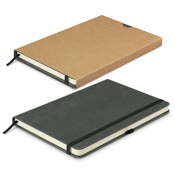 Custom Branded Phoenix Recycled Hard Cover Notebook - Promo Merchandise