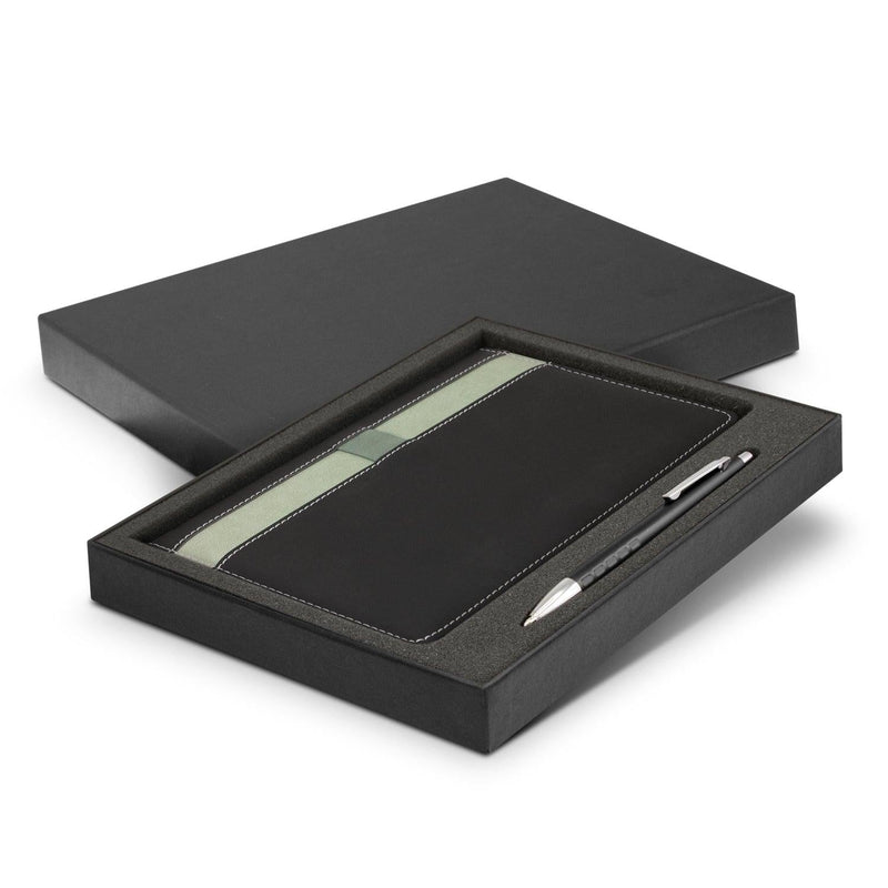 Custom Branded Prescott Notebook and Pen Gift Set - Promo Merchandise