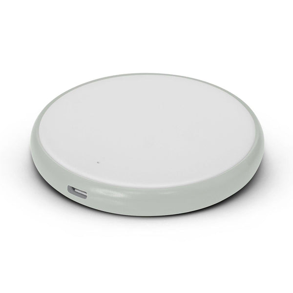 Custom Branded Radiant Wireless Charger - Round - Promo Merchandise