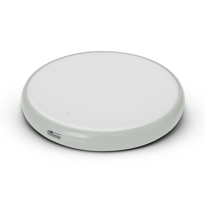 Custom Branded Radiant Wireless Charger - Round - Promo Merchandise