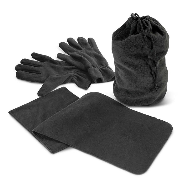Custom Branded Seattle Scarf and Gloves Set - Promo Merchandise