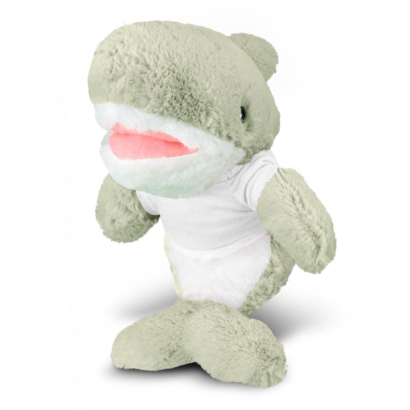 Custom Branded Shark Plush Toy - Promo Merchandise