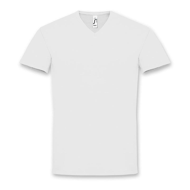 Custom Branded SOLS Imperial Mens V Neck T-Shirt - Promo Merchandise