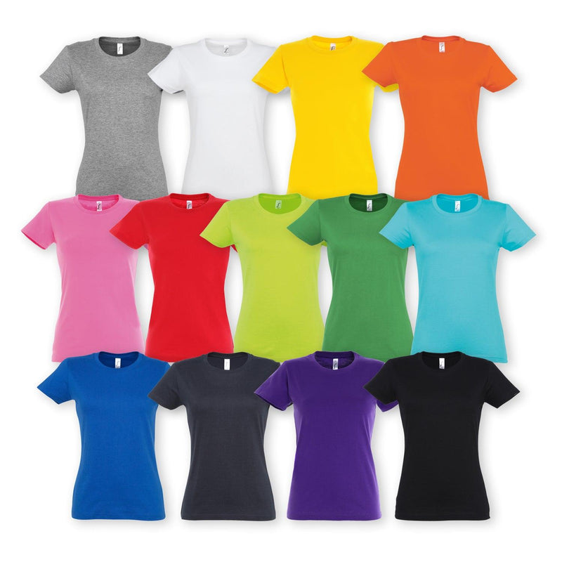 Custom Branded SOLS Imperial Womens T-Shirt - Promo Merchandise