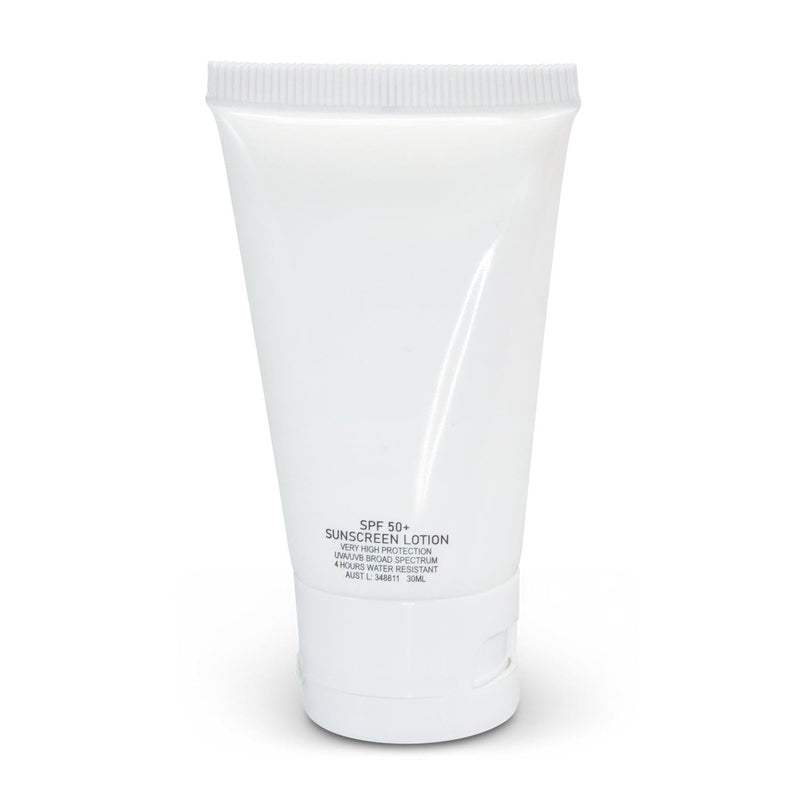 Custom Branded SPF50+ Sunscreen - 30ml - Promo Merchandise
