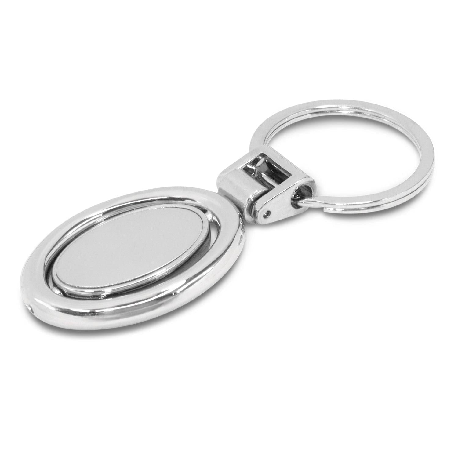Custom Branded Spinning Metal Key Ring