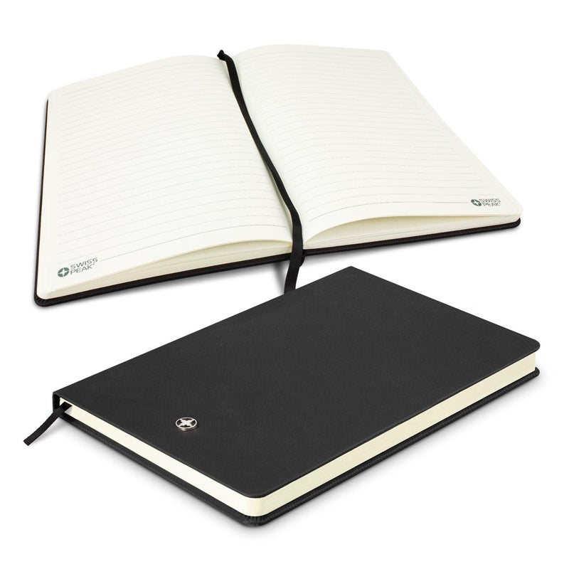 Custom Branded Swiss Peak Heritage A5 Notebook - Promo Merchandise