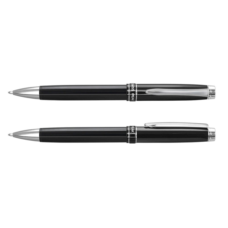 Custom Branded Swiss Peak Heritage Pen Set - Promo Merchandise