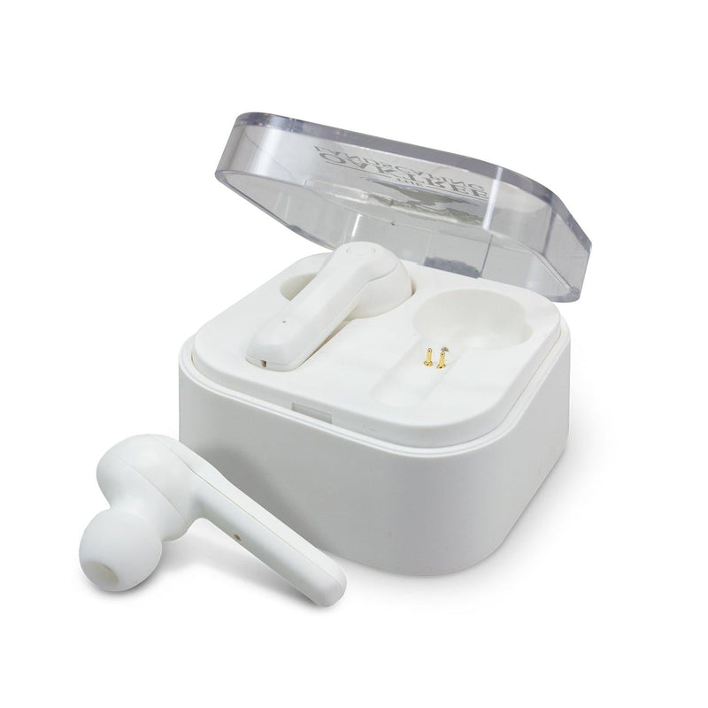 Custom Branded Tempo Bluetooth Earbuds - Promo Merchandise