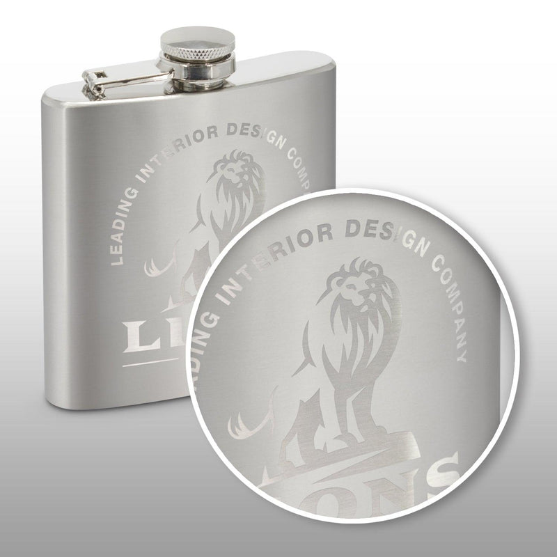 Custom Branded Tennessee Hip Flask - Promo Merchandise