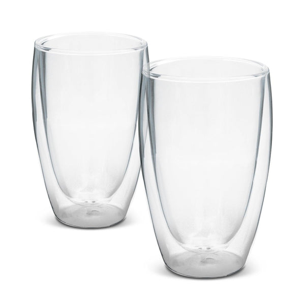 Custom Branded Tivoli Double Wall Glass Set - 410ml - Promo Merchandise