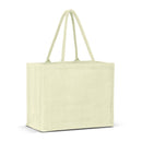 Custom Branded Torino Jute Tote Bag - Colour Match - Promo Merchandise