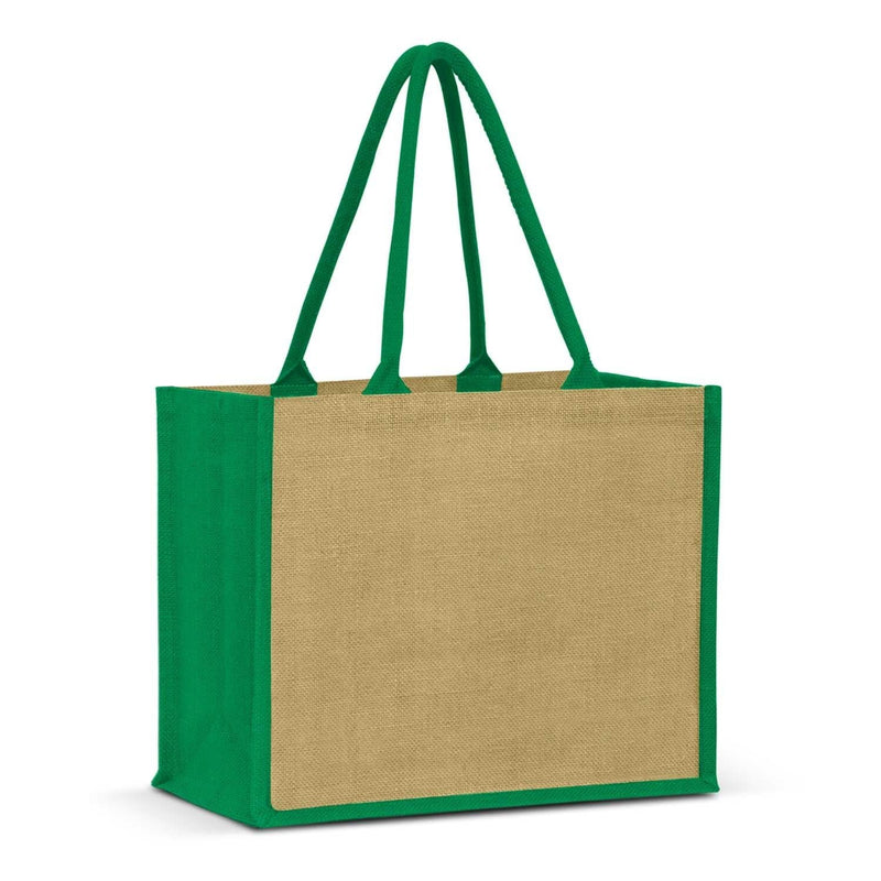 Custom Branded Torino Jute Tote Bag - Promo Merchandise
