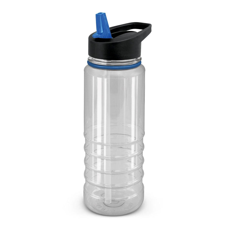 Custom Branded Triton Elite Bottle - Clear and Black - Promo Merchandise