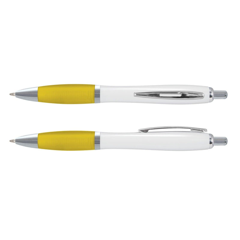 Custom Branded Vistro Pen - White Barrel - Promo Merchandise
