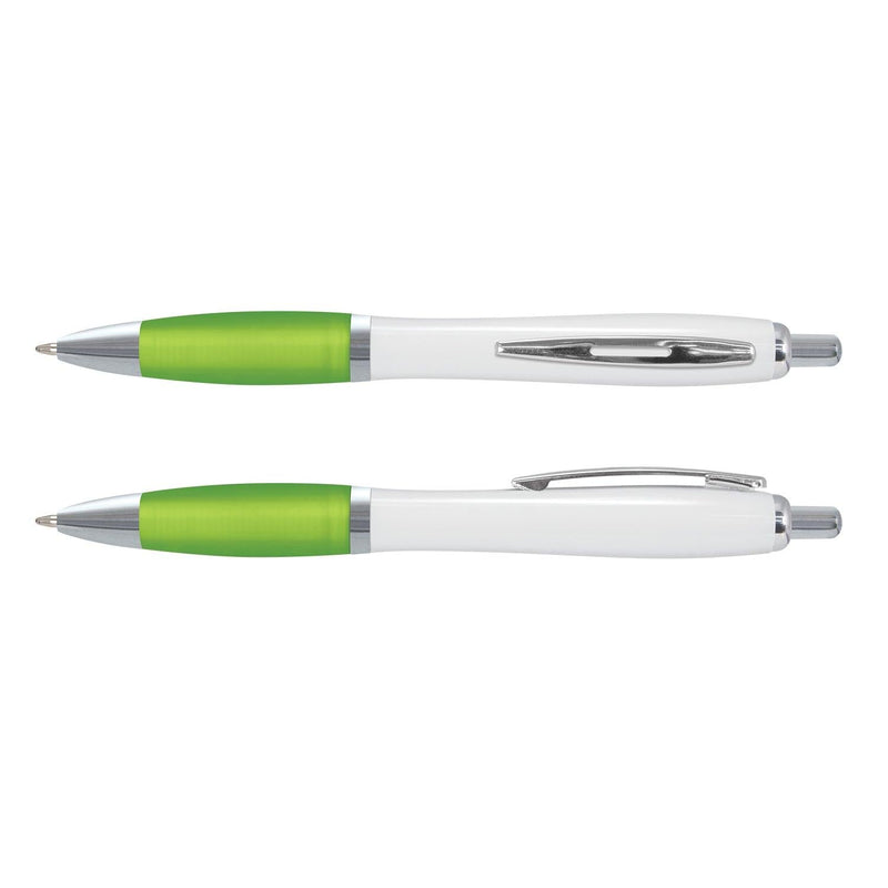 Custom Branded Vistro Pen - White Barrel - Promo Merchandise