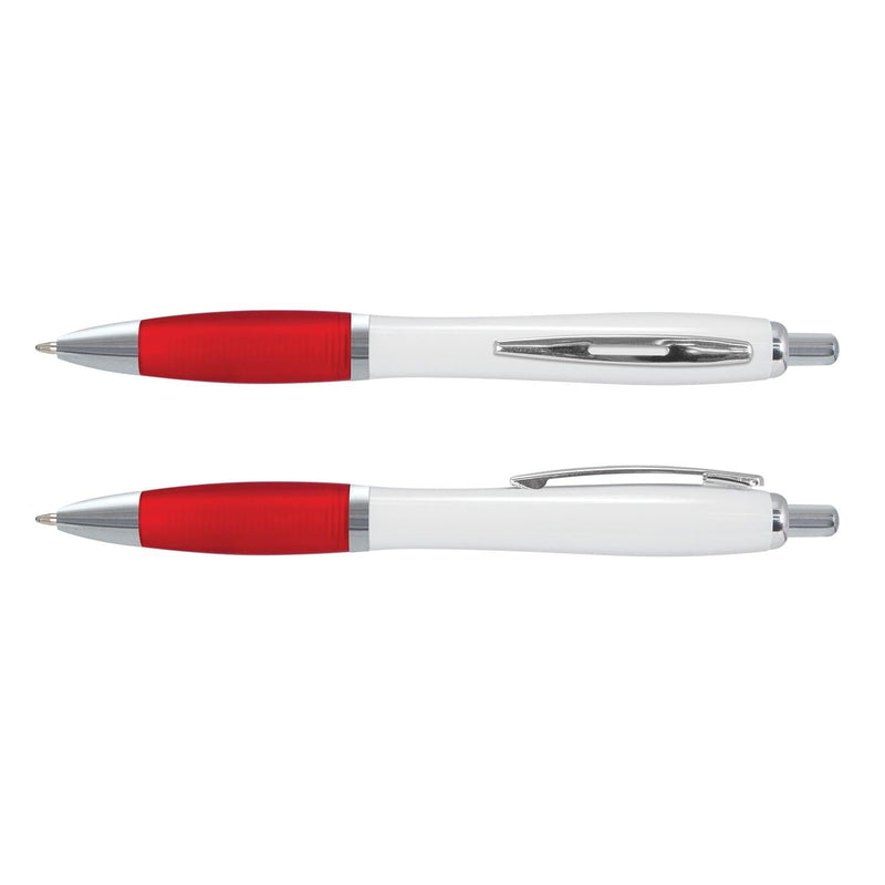 Custom Branded Vistro Pen - White Barrel - Promo Merchandise