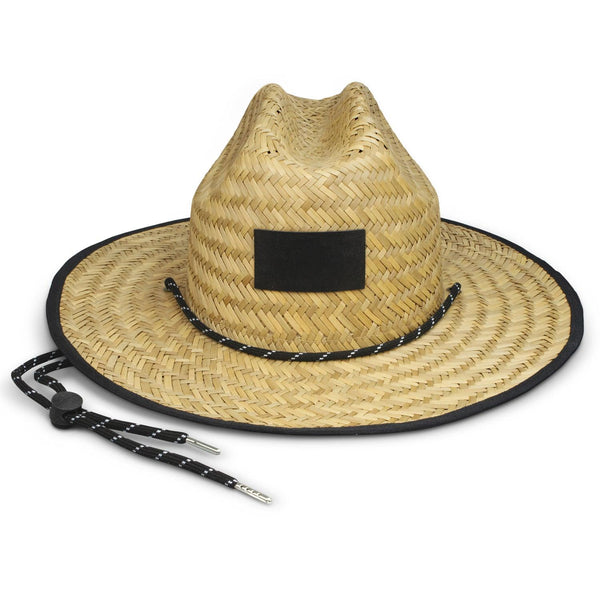 Custom Branded Wide Brim Straw Hat - Promo Merchandise