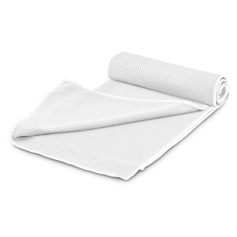 Custom Branded Yeti Premium Cooling Towel - Pouch - Promo Merchandise